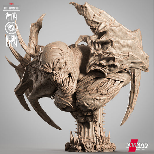 Curse of Spawn (Bust) 3d Print - Unpainted model kit
