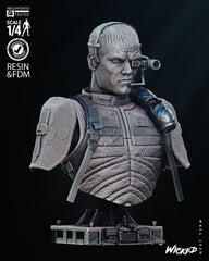 Andrew Scott (Universal Soldier) Bust - Fan Art - 6 or 12 scale - 3D Print kit