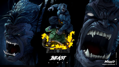 The Beast Statue (XMEN) - 6 and 12 Scale models, Unpainted and unassembled