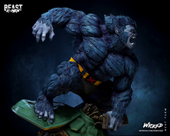 The Beast Statue (XMEN) - 6 and 12 Scale models, Unpainted and unassembled