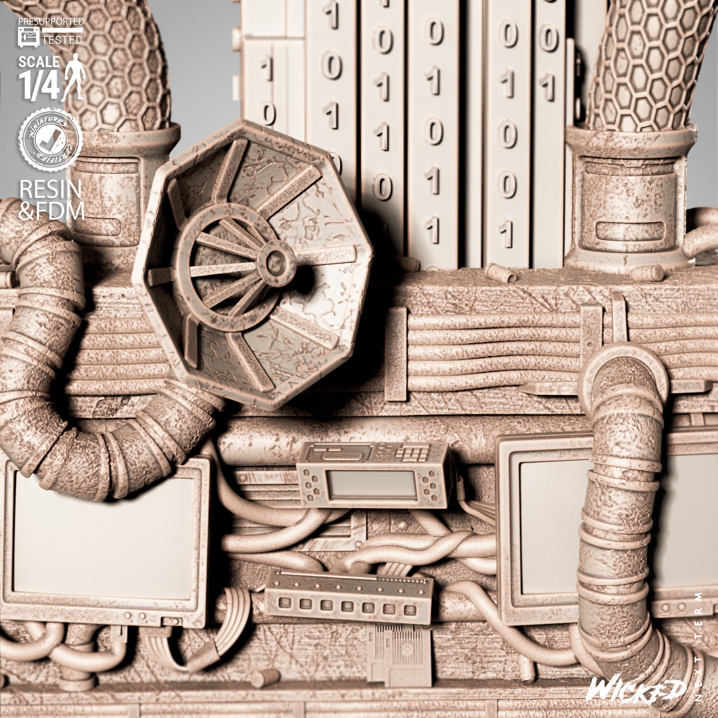 Neo - The Matrix (Bust) 3D Print - Unpainted model kit - Fan Art