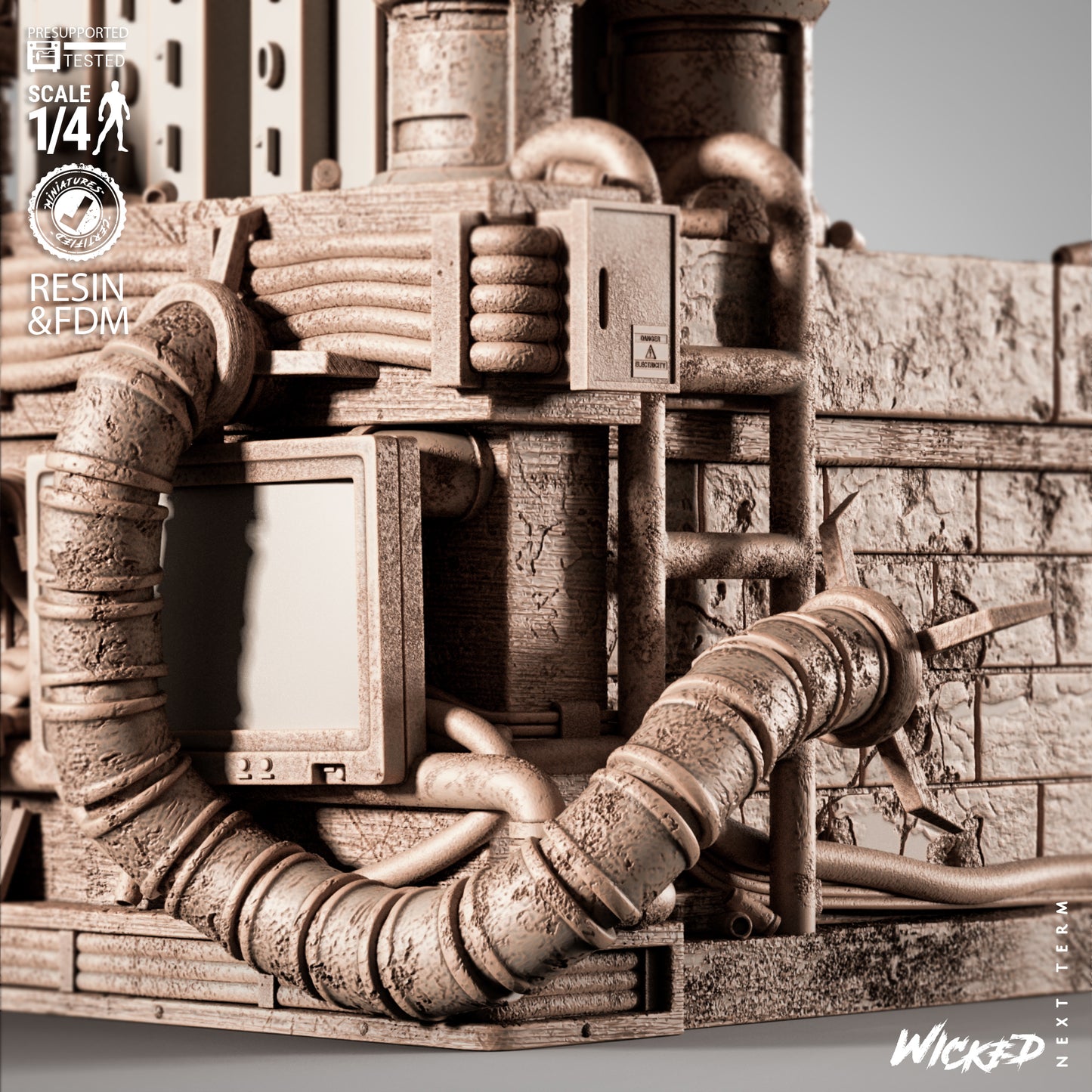 Neo - The Matrix (Bust) 3D Print - Unpainted model kit - Fan Art