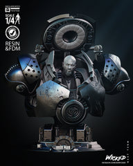 Iron Monger (Bust) 3D Print model - Fan Art - 4 or 8 scale