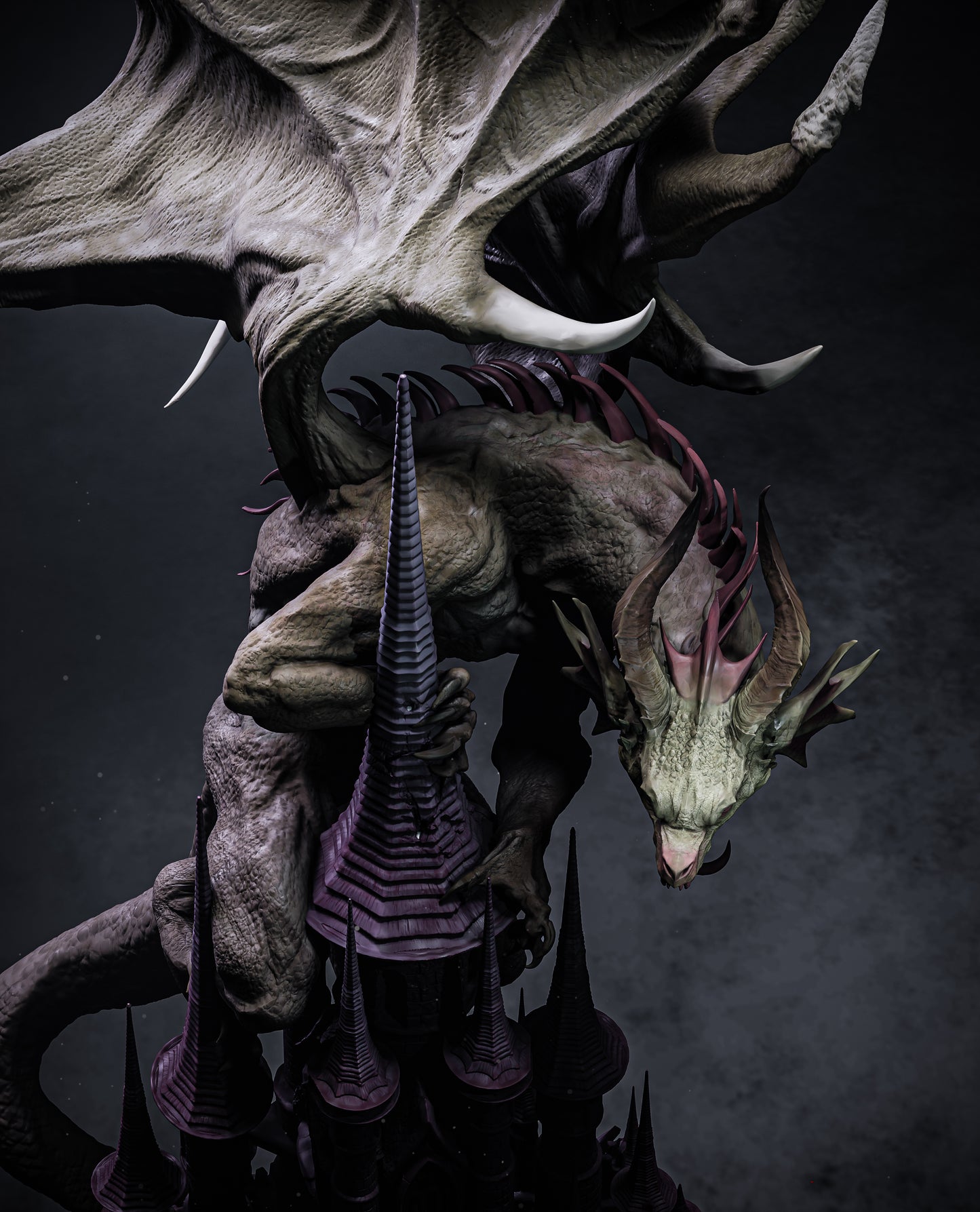 Mysterious Dragon - 3D Printed Model Kit - 1:6 scale (Original)