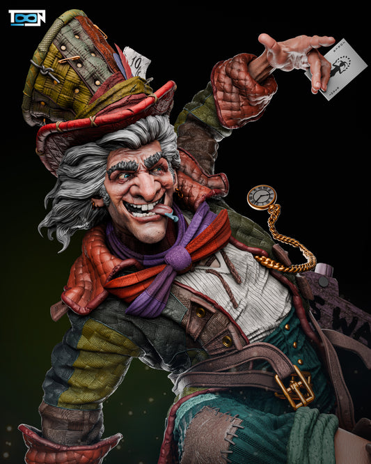 Mad Hatter - 3D Printed Statue - 6 Scale / 8 Scale Model Kit