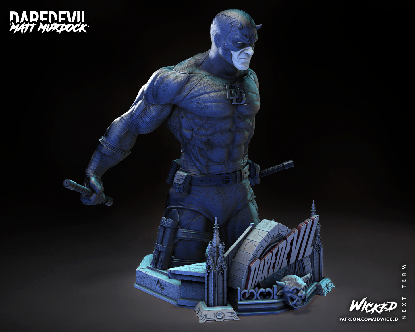 Daredevil Bust (Marvel)