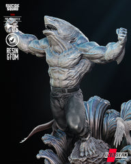 King Shark (Sculpt) - 3d Resin Printed 6 and 12 Scale - Fan Art