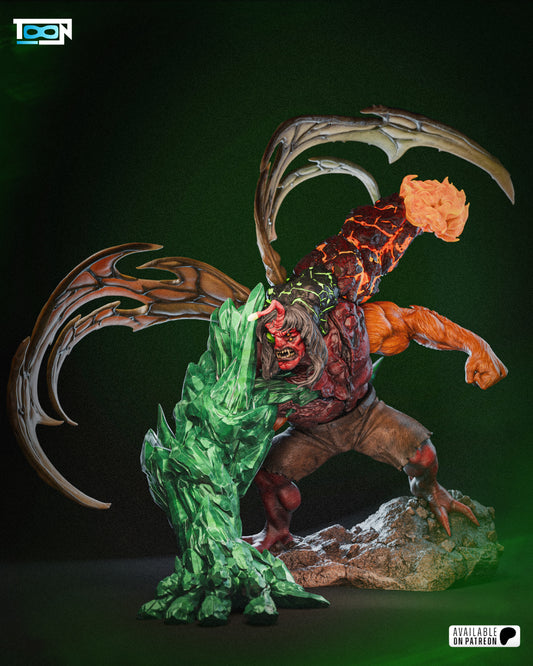 Kevin Eleven -3D Printed Statue Model Kit - 6 Scale