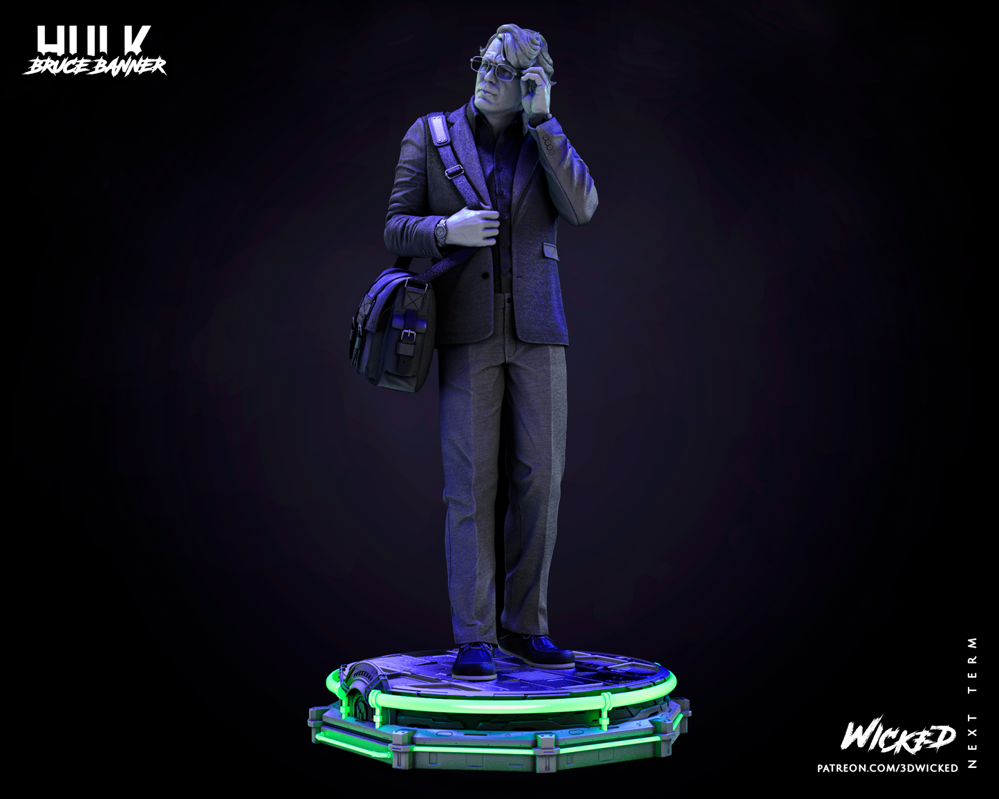 Bruce Banner (Marvel) 3d Print