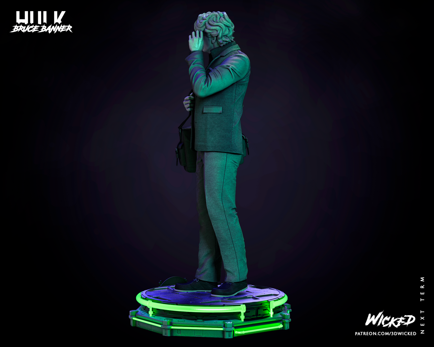 Bruce Banner (Marvel) 3d Print