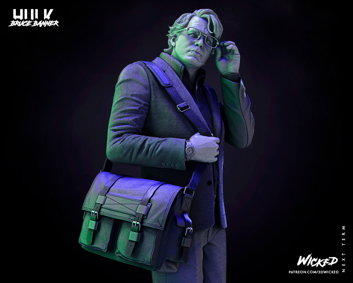 Bruce Banner (Marvel) 3d Print