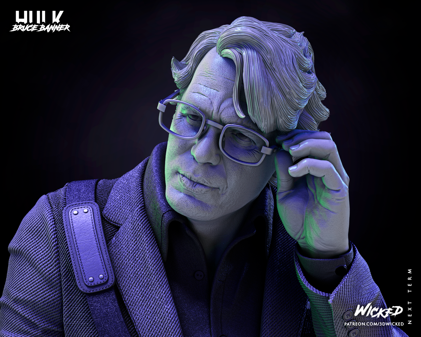 Bruce Banner (Marvel) 3d Print