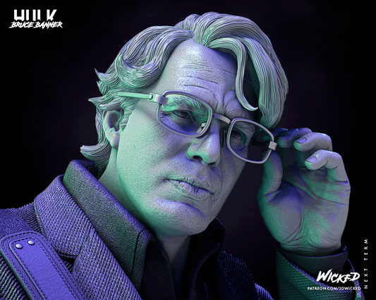 Bruce Banner (Marvel) 3d Print