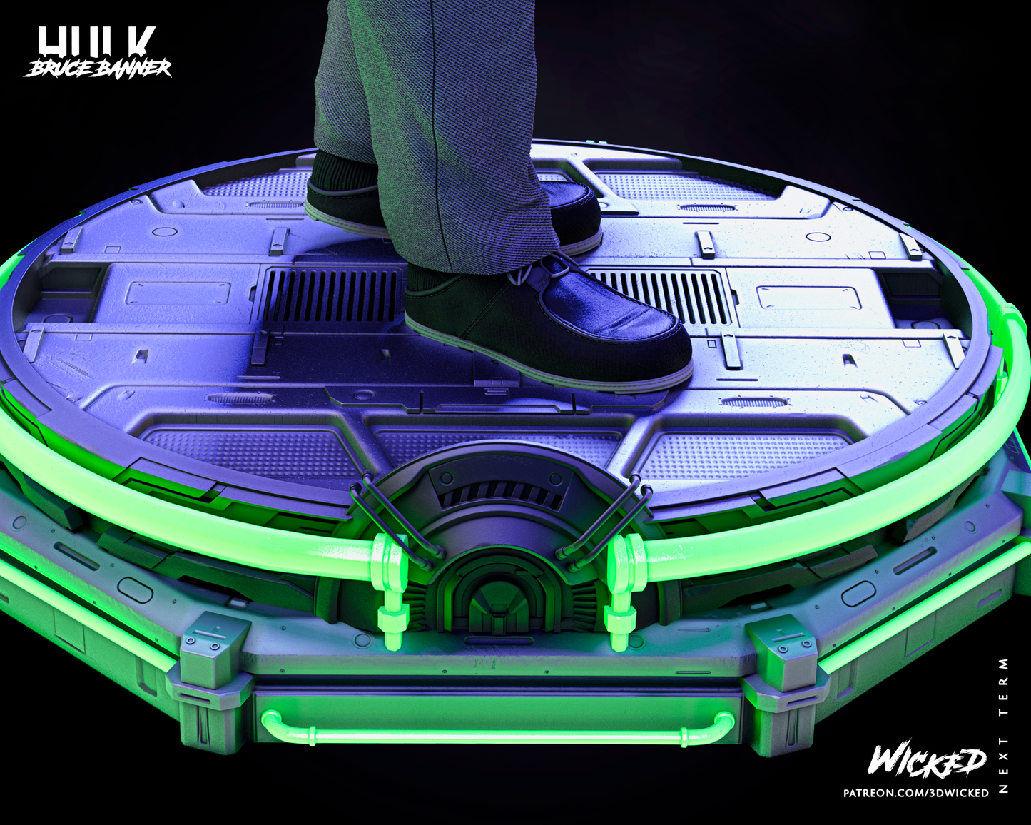 Bruce Banner (Marvel) 3d Print