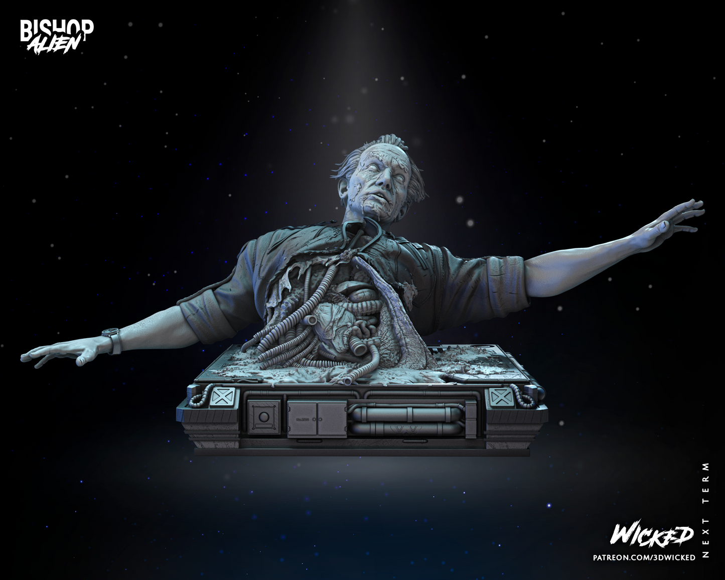 Bishop (Alien) Sculpture