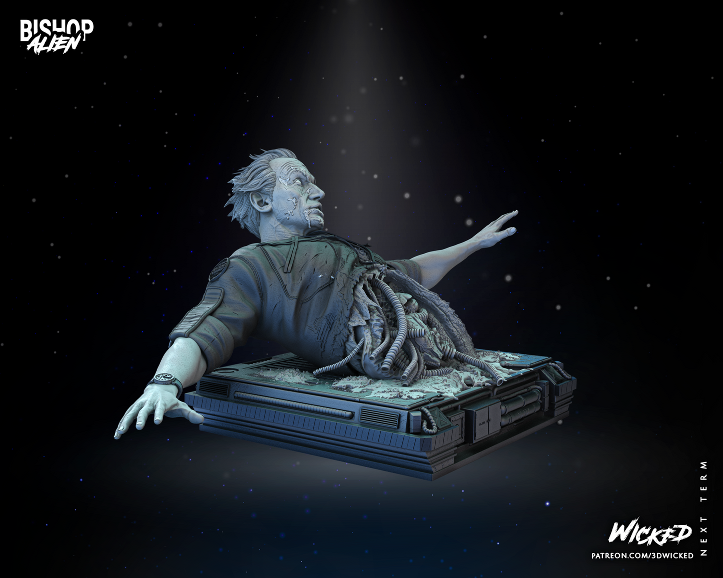 Bishop (Alien) Sculpture