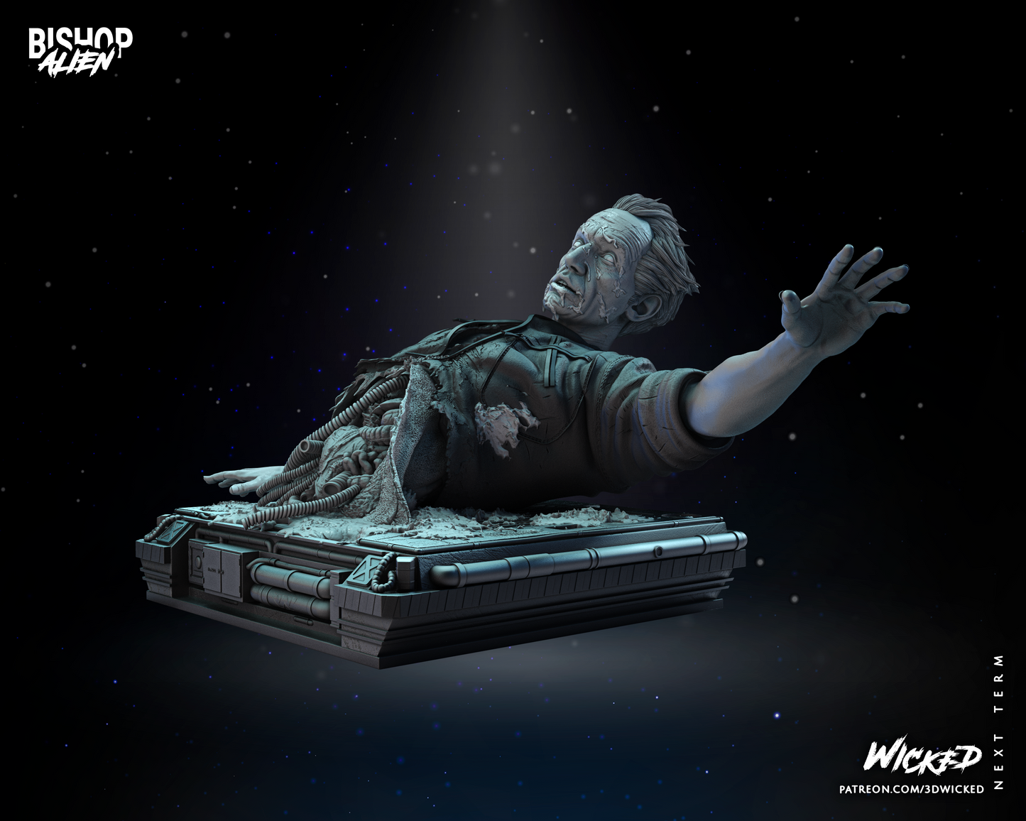 Bishop (Alien) Sculpture