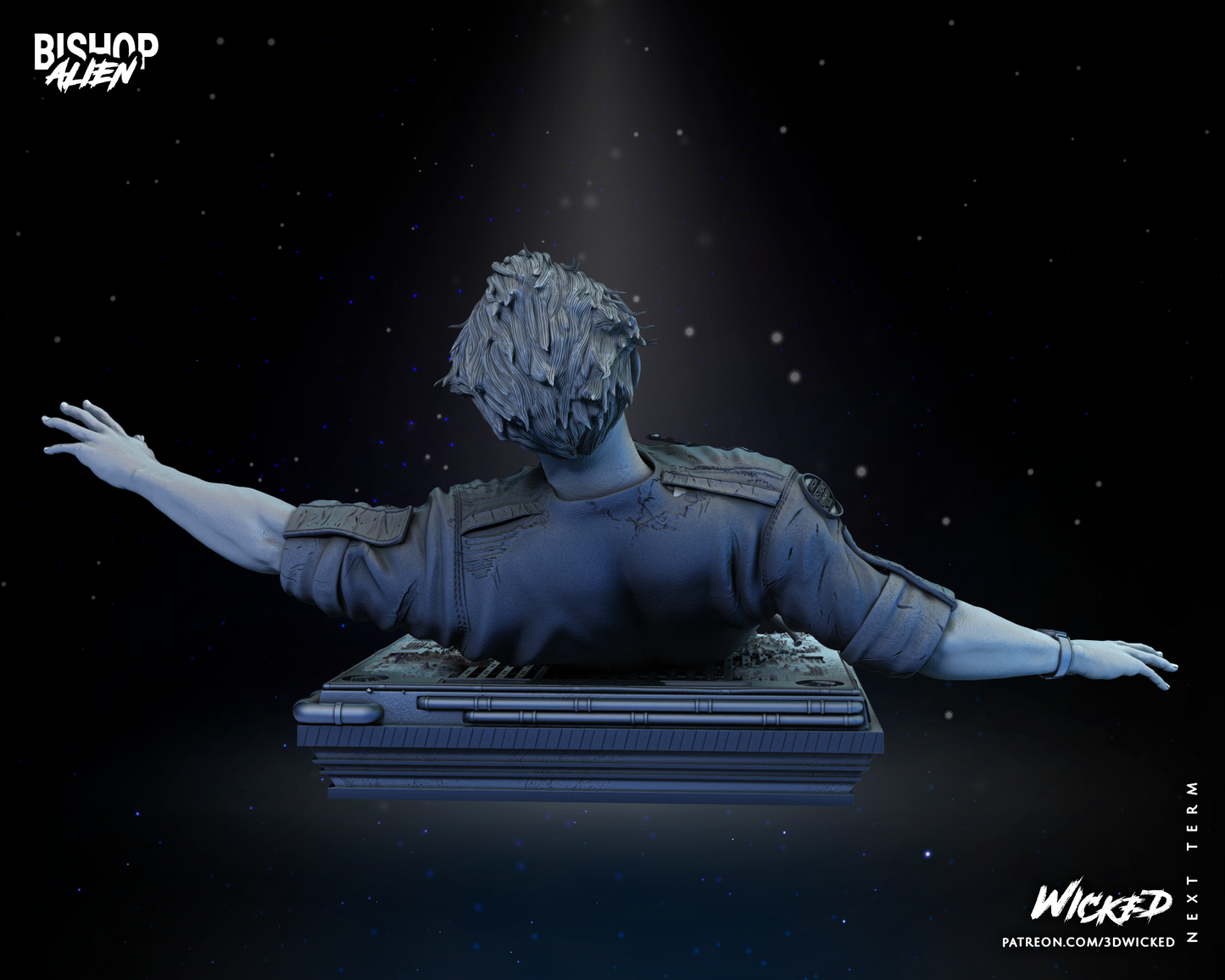 Bishop (Alien) Sculpture