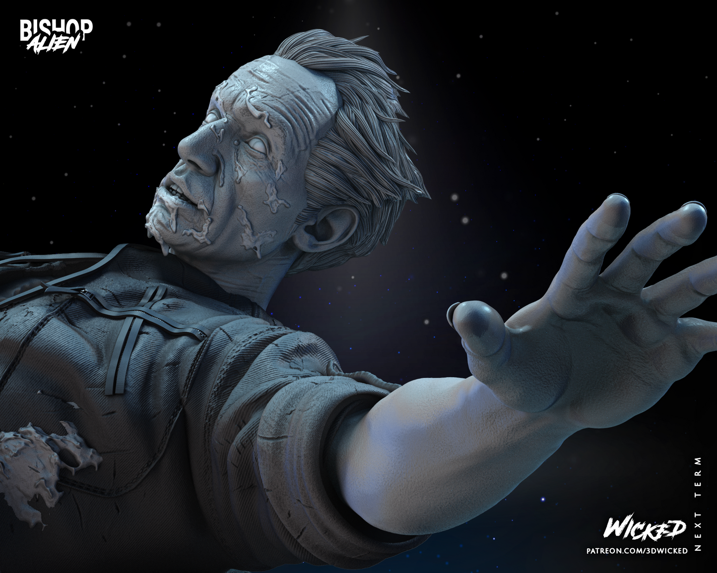 Bishop (Alien) Sculpture