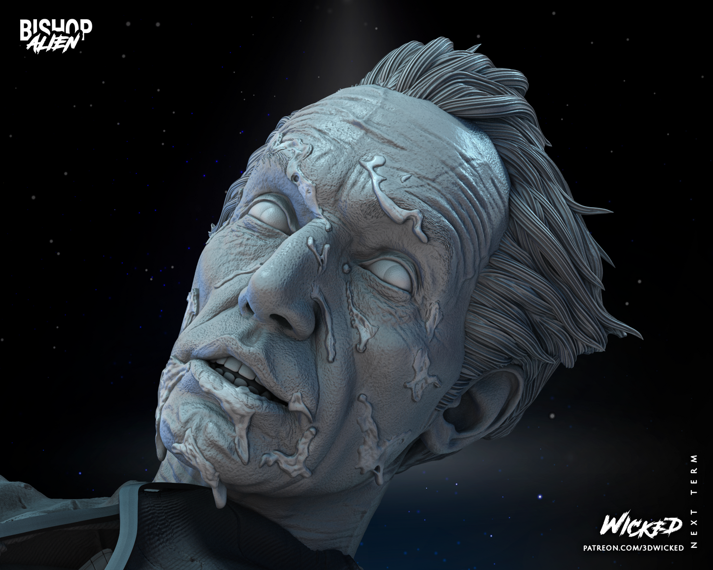 Bishop (Alien) Sculpture