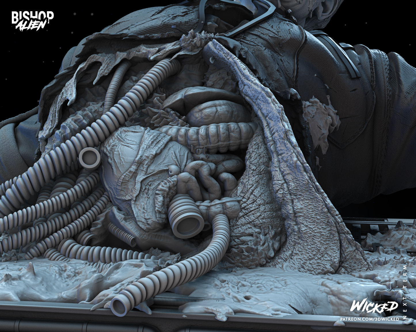 Bishop (Alien) Sculpture