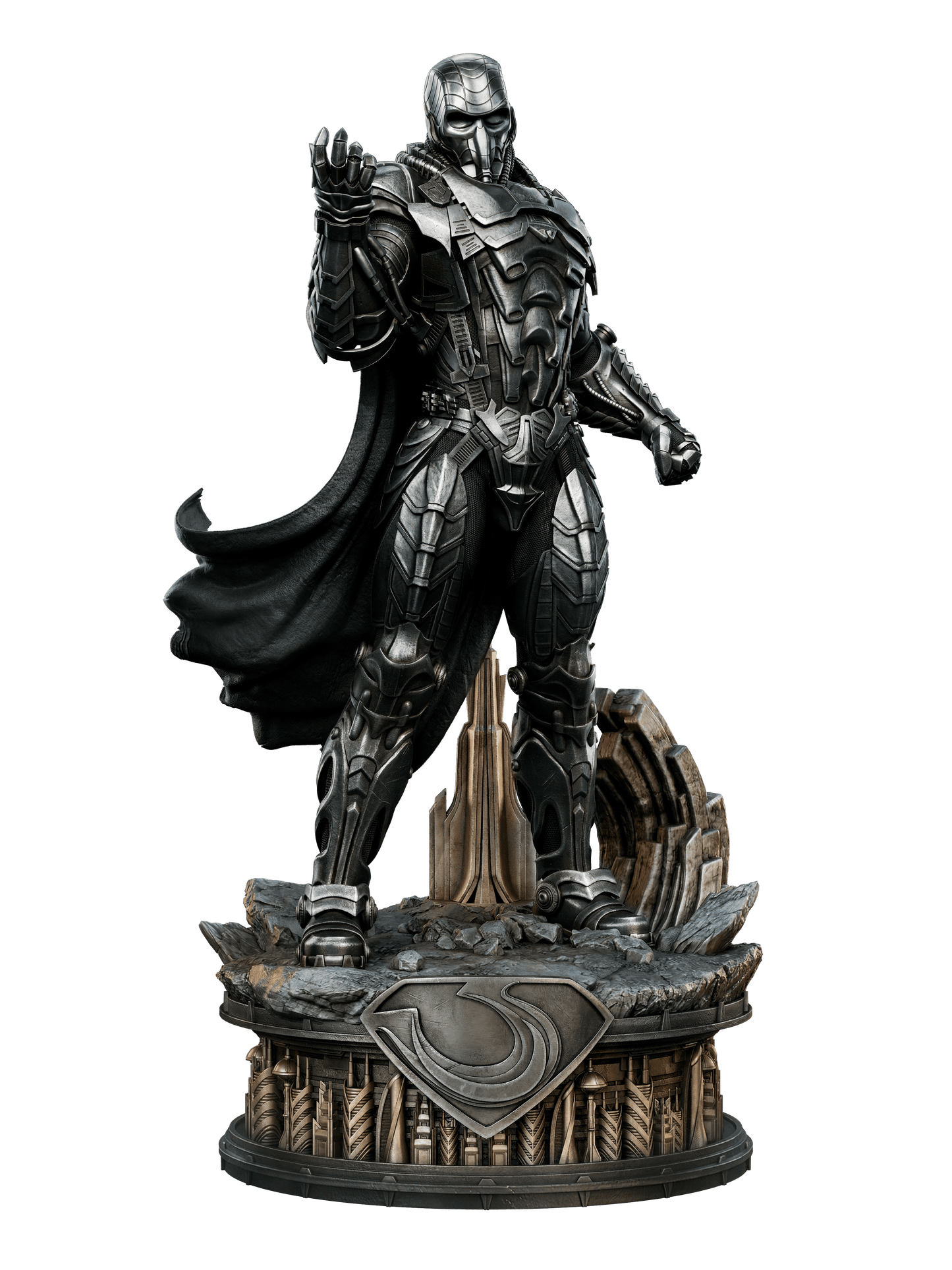 General Zod - Sculpt - 6 or 12 scale - 3D Model Kit - Fan Art