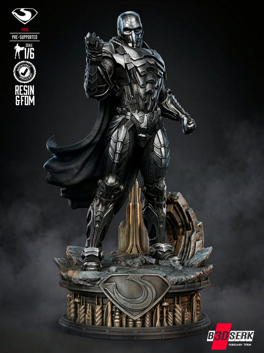 General Zod - Sculpt - 6 or 12 scale - 3D Model Kit - Fan Art