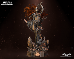 Angela (Marvel) Statue