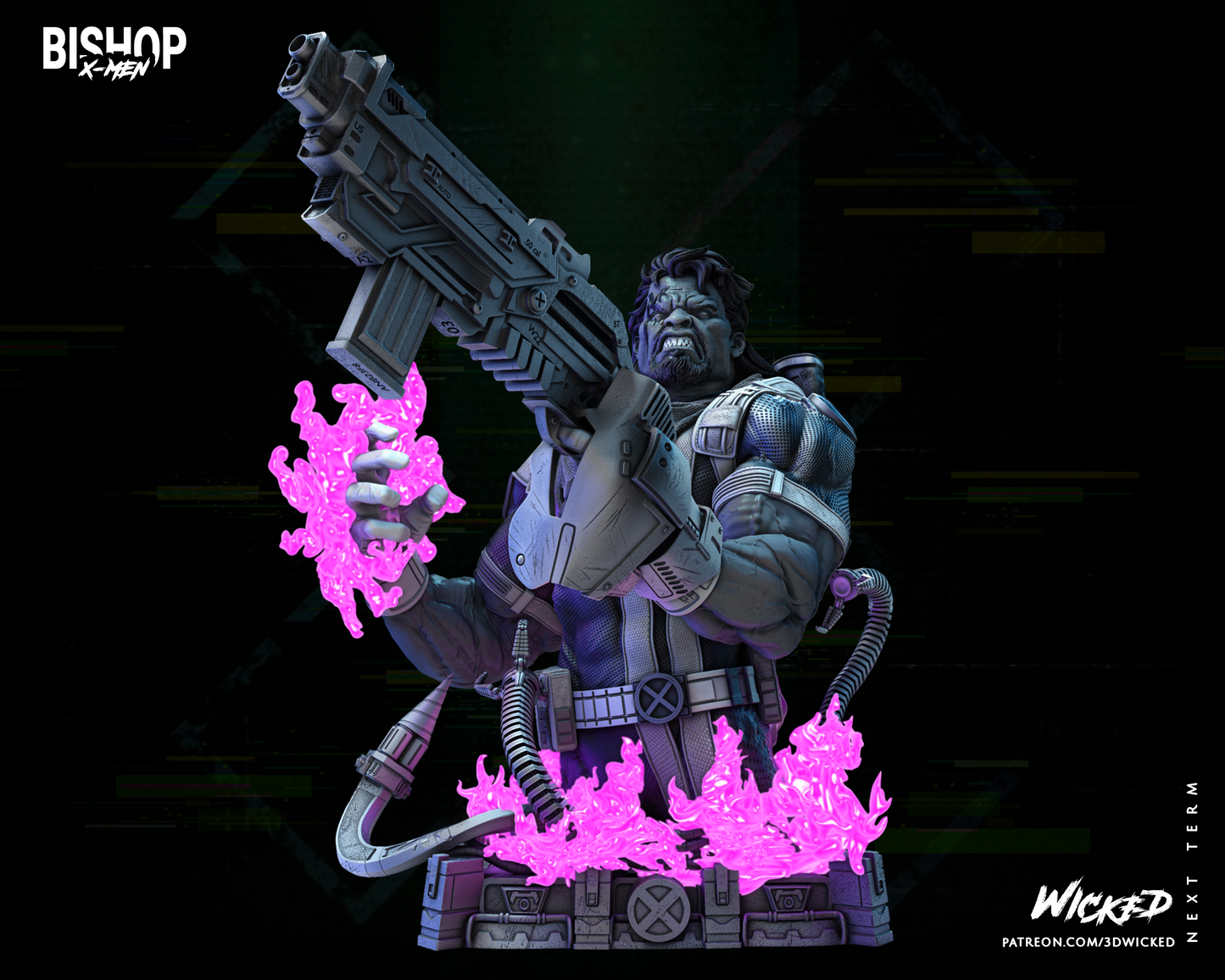 Bishop (Marvel) Bust