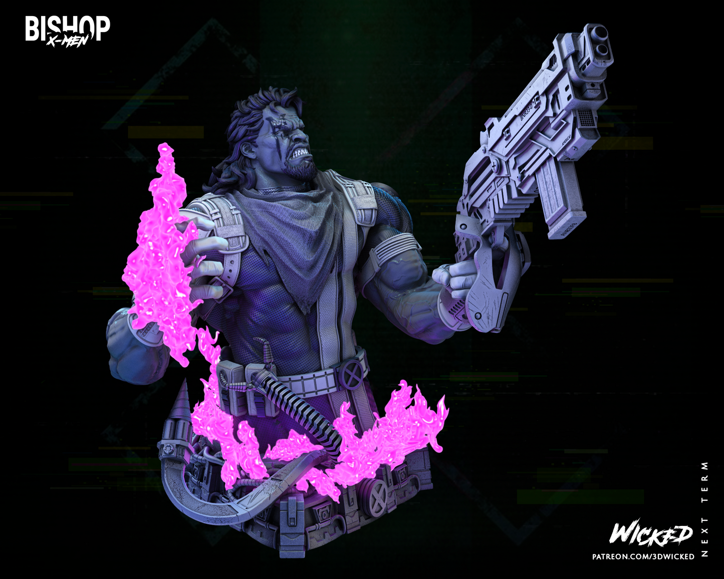 Bishop (Marvel) Bust