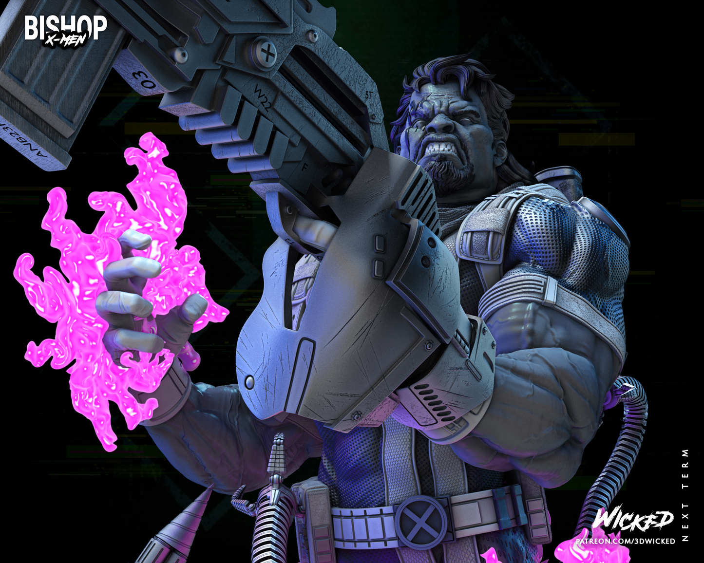 Bishop (Marvel) Bust
