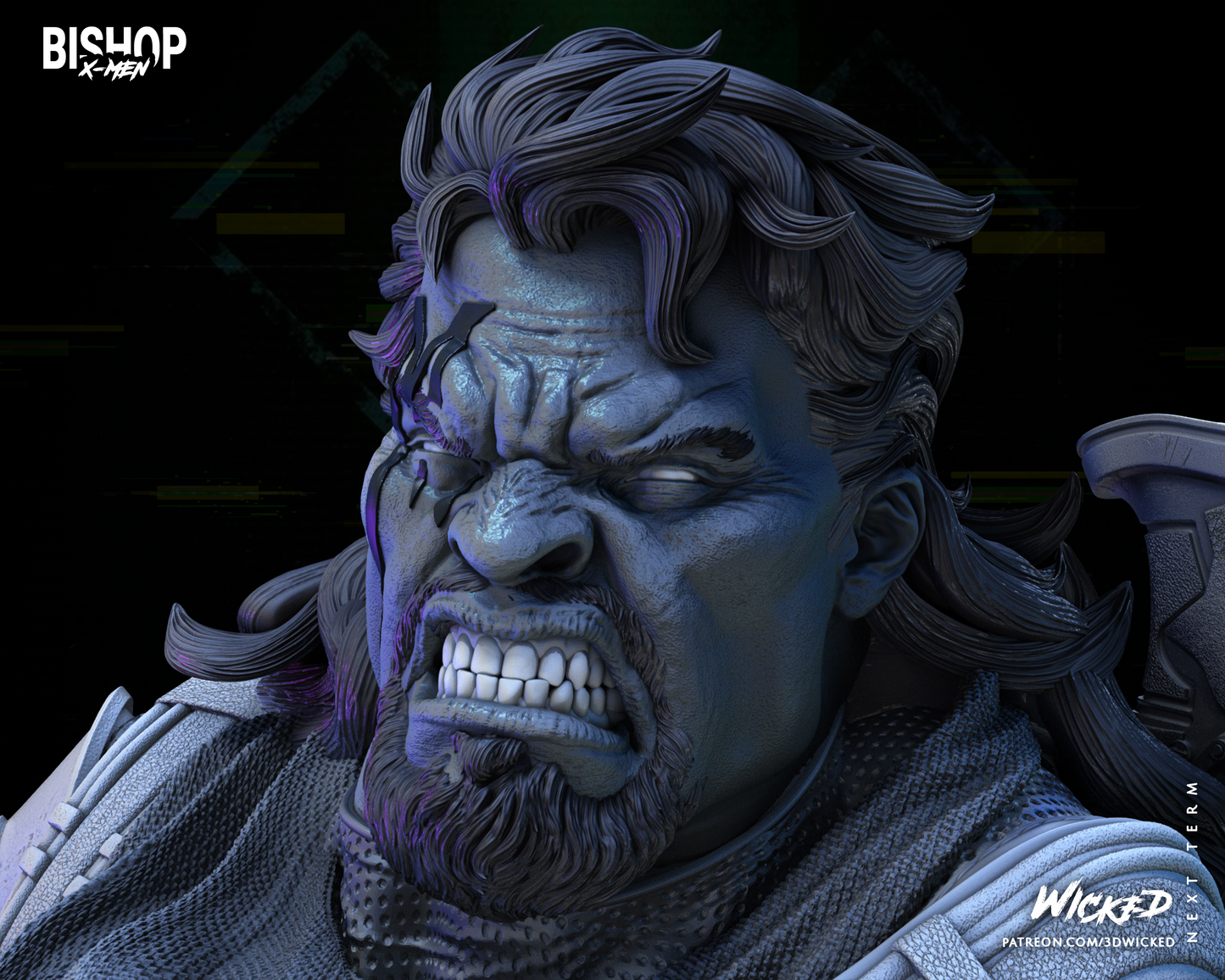 Bishop (Marvel) Bust