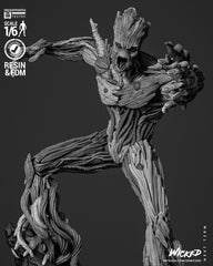 Groot (Sculpt) - Fan Art - 3D Print Kit (Wick3d)