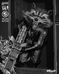 Rocket Raccoon (Poster Bust) - Fan Art - 3D Print Kit (Wick3d)