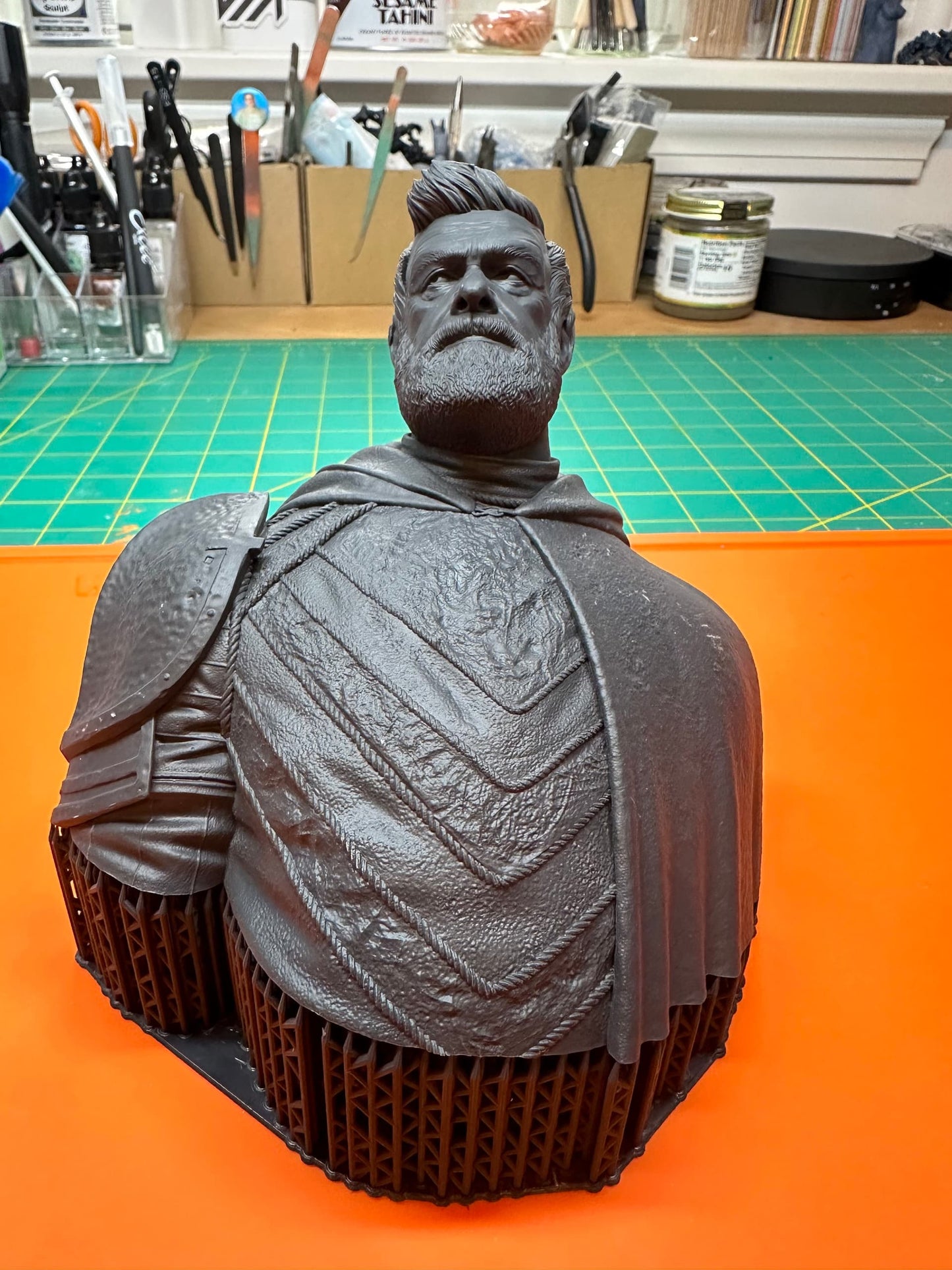 Baylan Skoll Bust (Fan Art) 104mm or 229mm - 3D Print