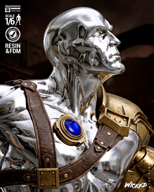 Silver Surfer (Fan Art) Sculpt - 1:6 and 1:12 scale 3d Printed Model Kit