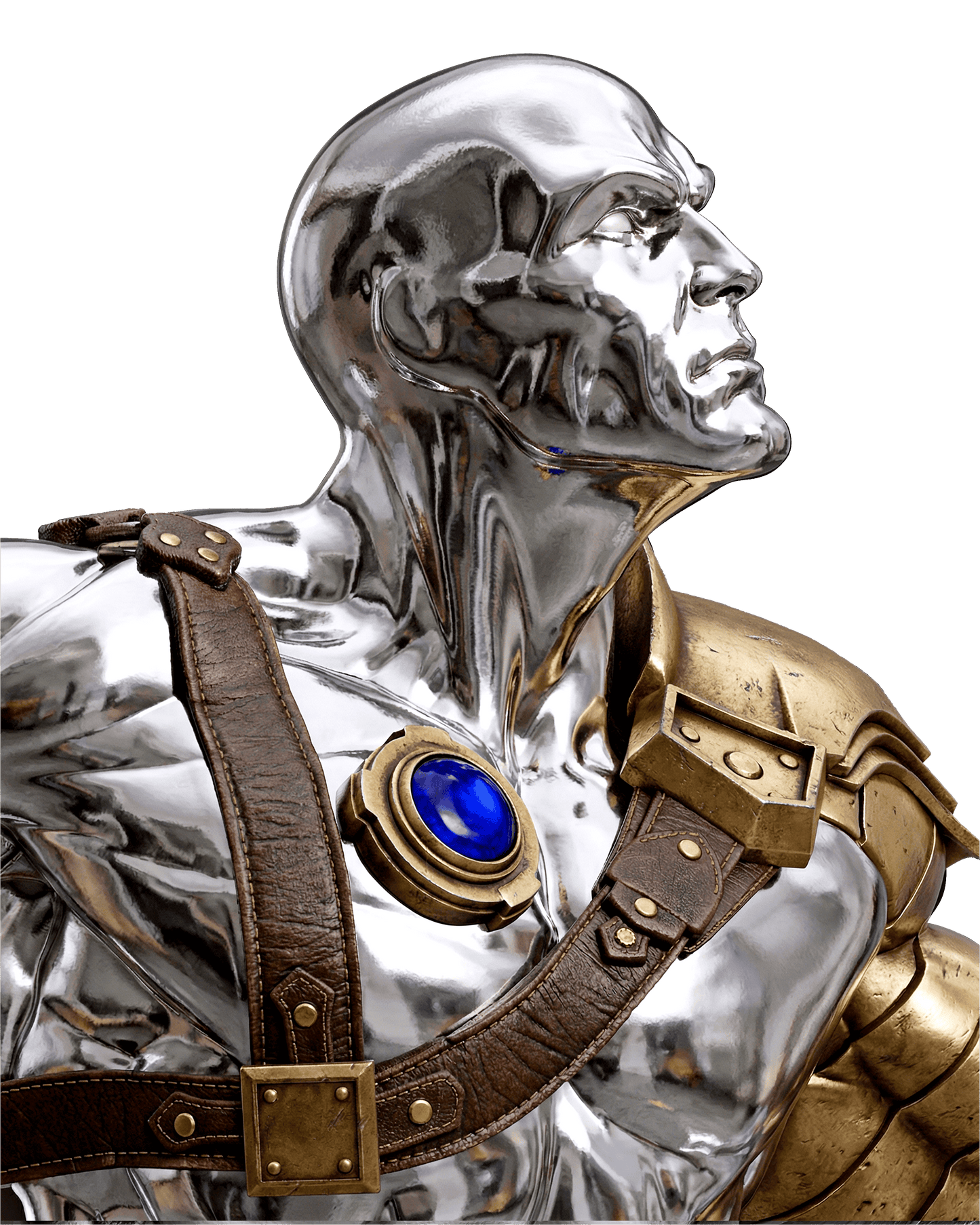 Silver Surfer (Fan Art) Sculpt - 1:6 and 1:12 scale 3d Printed Model Kit