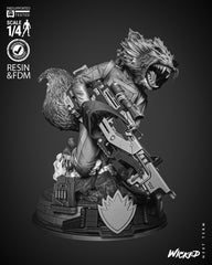 Rocket Raccoon (Bust) - Fan Art - 3D Print Kit (Wick3d)