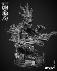 Groot (Bust) - Fan Art - 3D Print Kit (Wick3d)