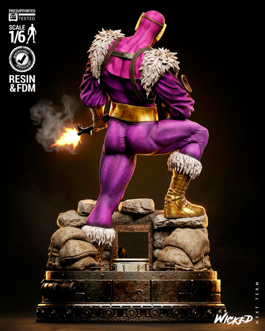 Baron Zemo  Sculpt -3d Printed Model Kit - Fan Art