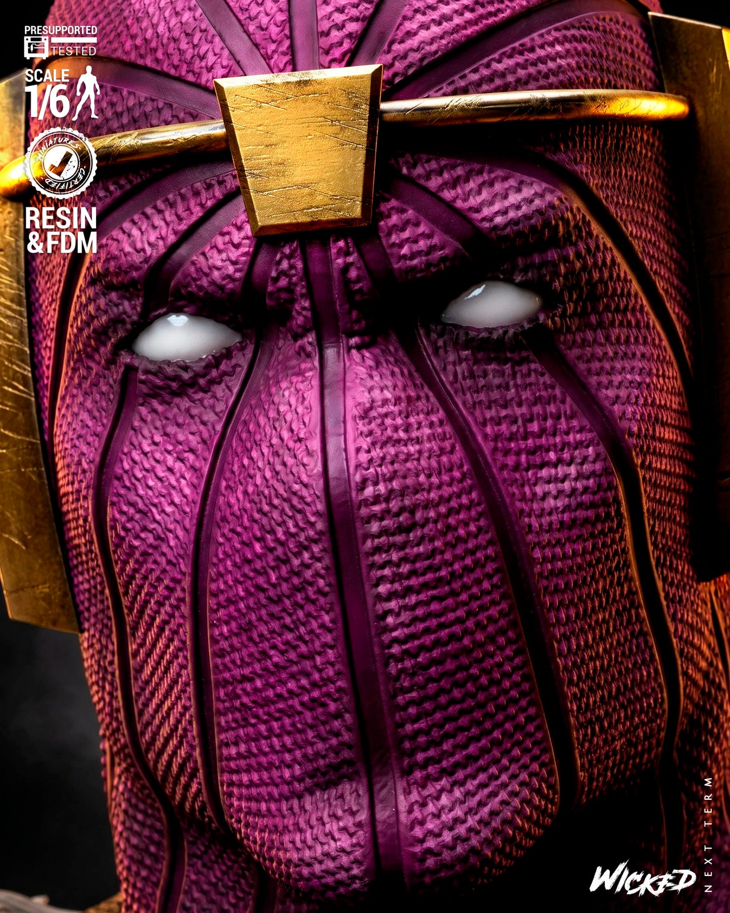 Baron Zemo  Sculpt -3d Printed Model Kit - Fan Art
