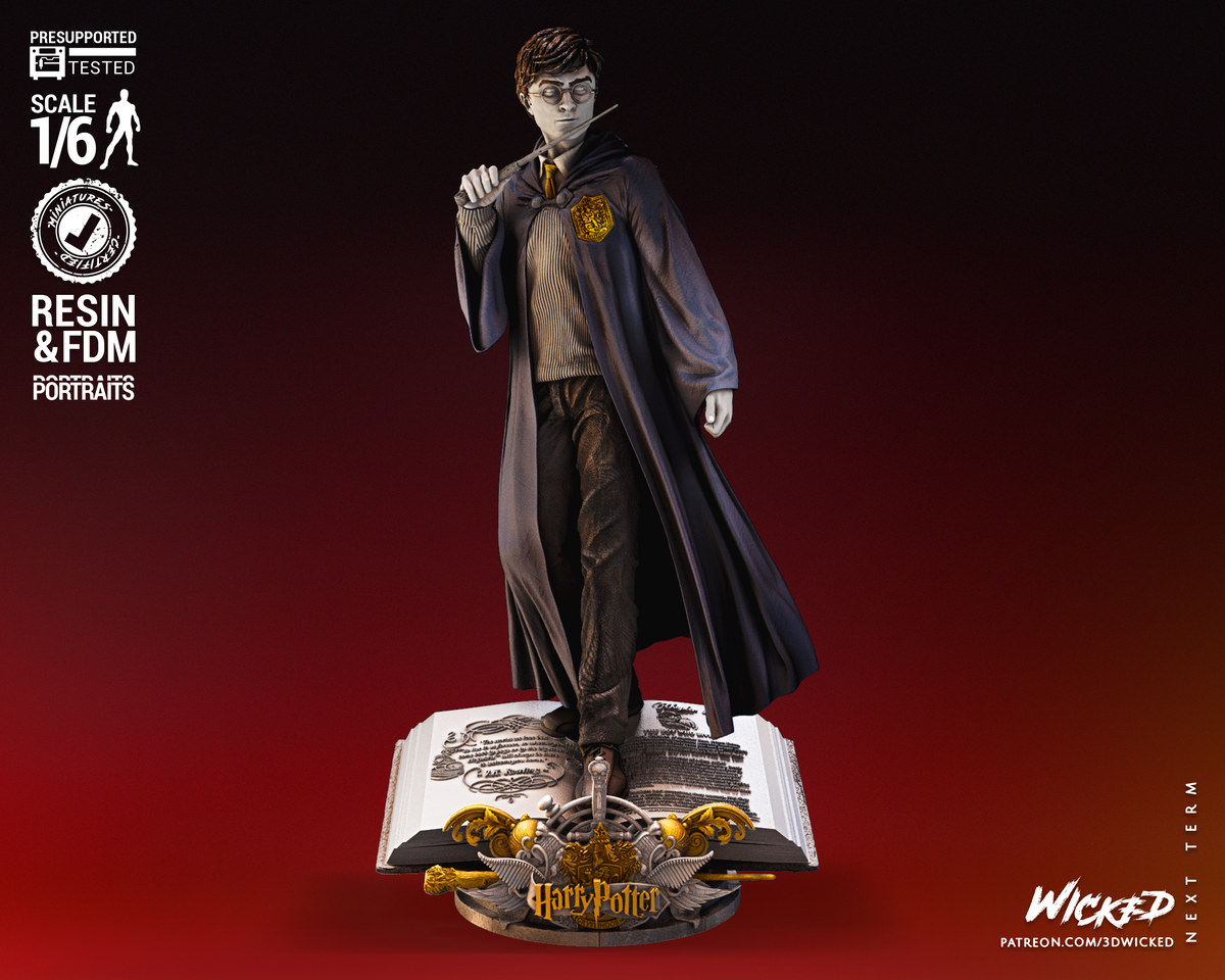 Harry Potter Sculpture - 1/6 scale 330mm Fan Art