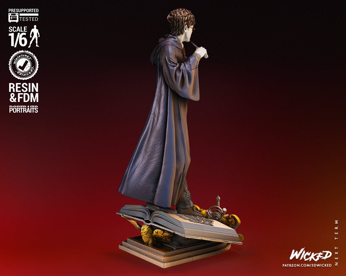 Harry Potter Sculpture - 1/6 scale 330mm Fan Art