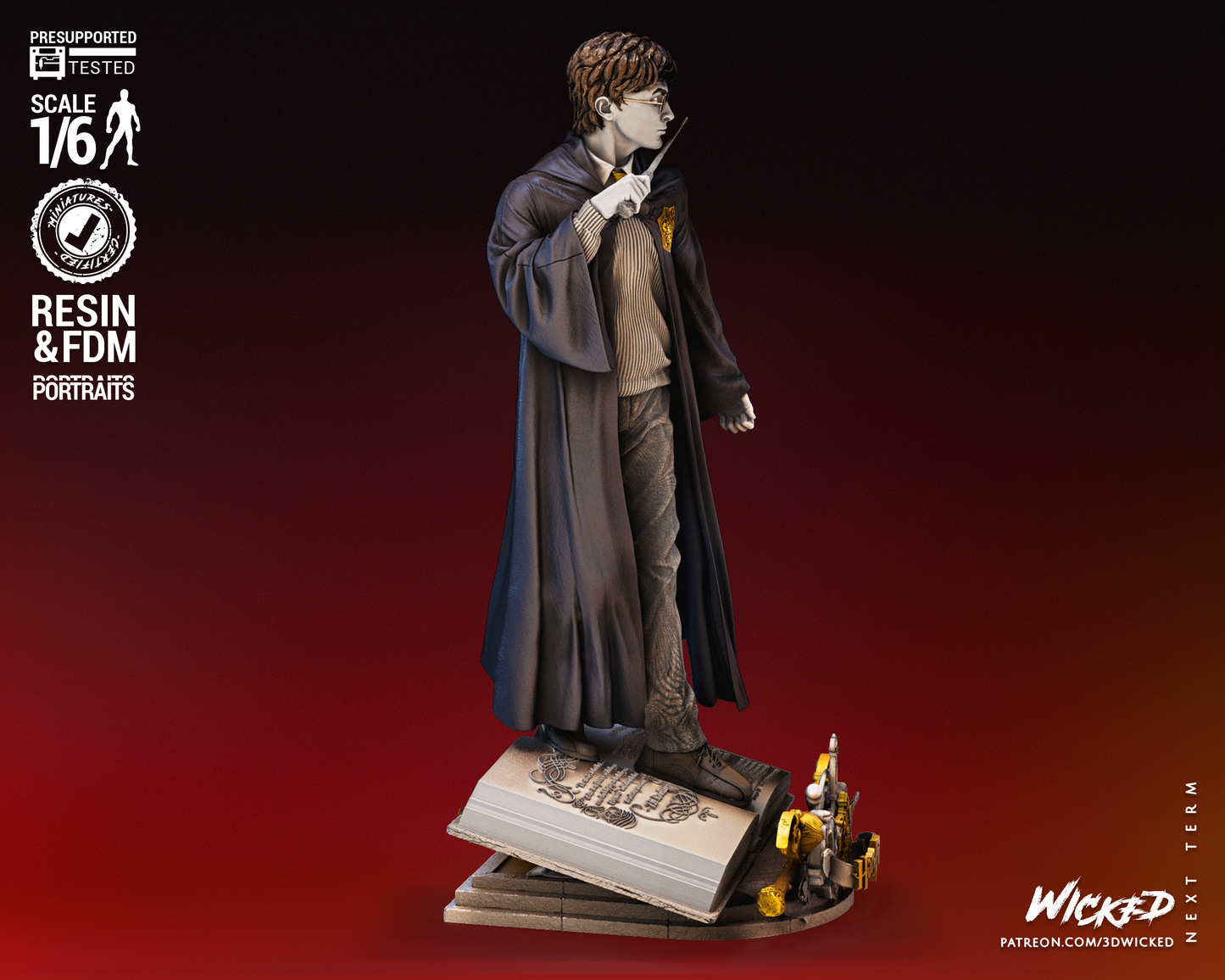 Harry Potter Sculpture - 1/6 scale 330mm Fan Art