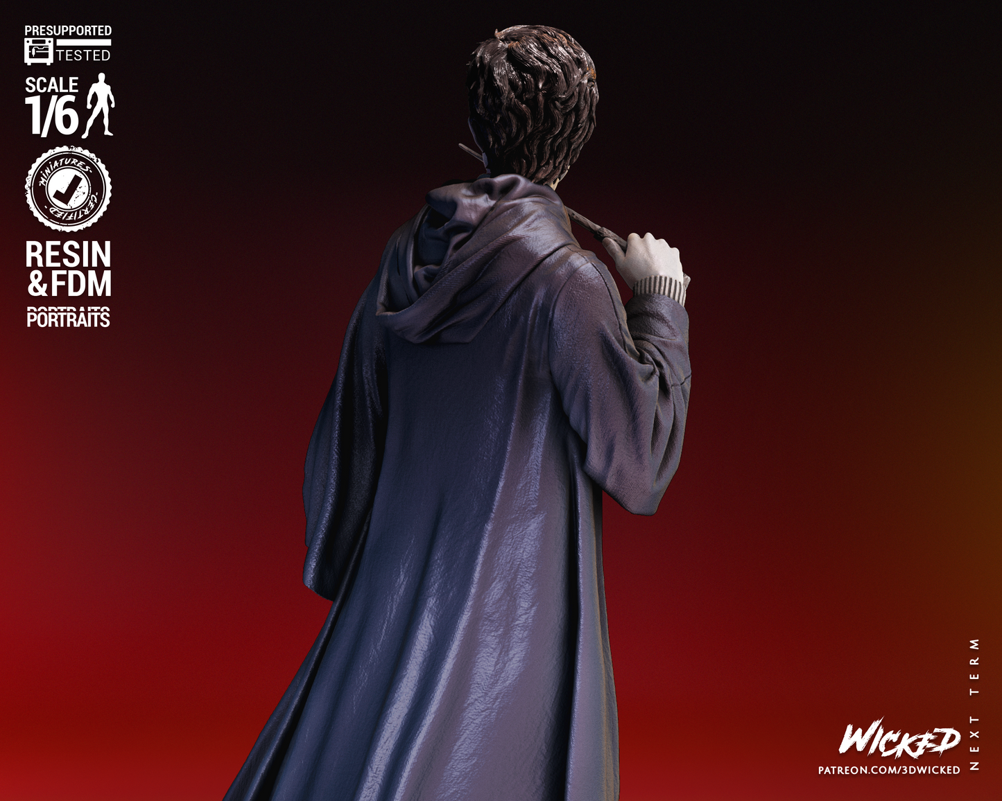 Harry Potter Sculpture - 1/6 scale 330mm Fan Art