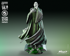 Voldemort Sculpture - 1/6 or 1/12 scale (379mm or 190mm) Fan Art