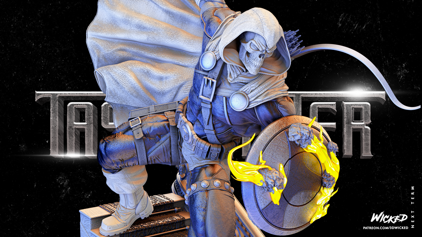 Taskmaster (Marvel) Sculpture (3D Printed) - Scales 6 & 12 - Fan Art