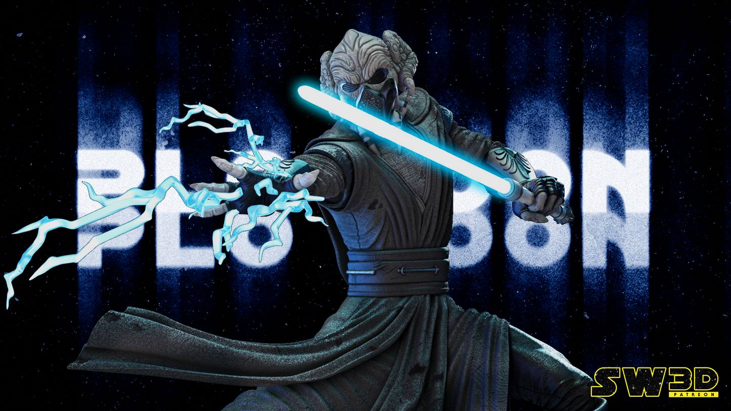 Pio Koon Sculpture (Fan Art) Star Wars - 6 or 12 Scale (290mm or 145mm) - 3D Printed