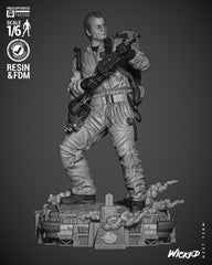 Peter (Ghostbusters) - 3d Printed 6 and 12 Scale - Fan Art (Wick3d)