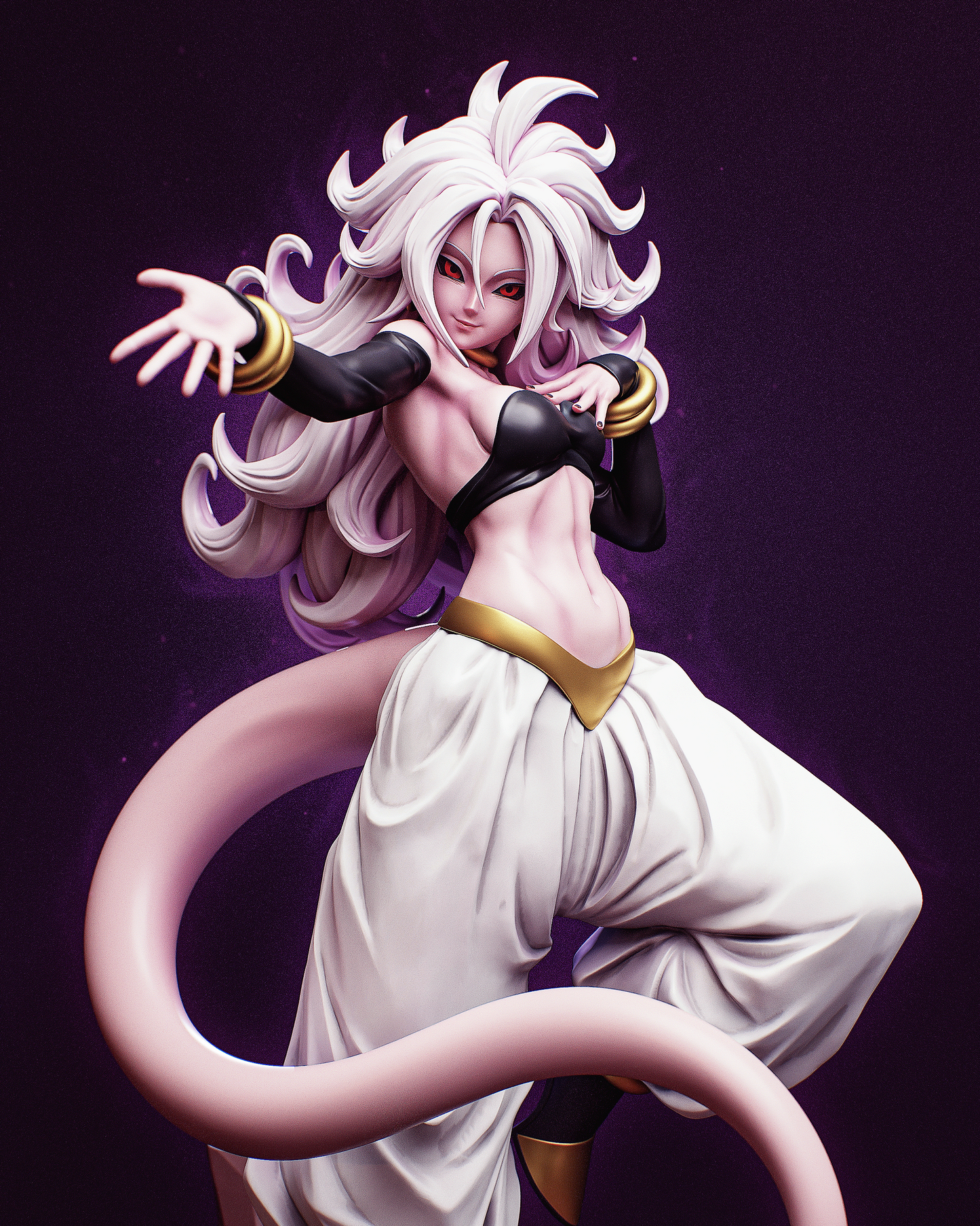 Android 21 - 3D Printed Model Kit - 6 & 9 Scale